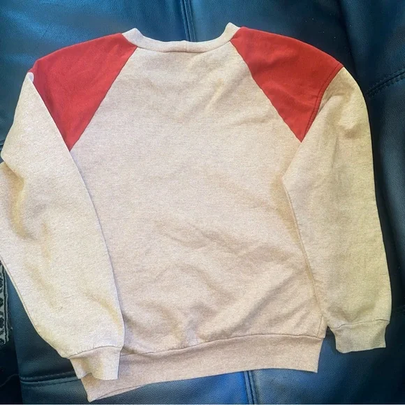 Vintage 90s Hummer Sportswear San Francisco 49ers Property Crew Sweatshirt Kids - Picture 5 of 5